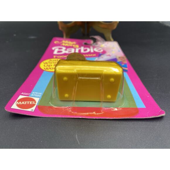 Vintage 90s BARBIE Food Processor • Wind Up Doll House Toy Accessory • NOS - Picture 4 of 10